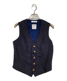 MADISON BLUE（マディソンブルー）の古着「DRESS VEST LINEN」｜ブルー