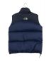 THE NORTH FACE (ザ ノース フェイス) センターロゴ Nuptse Vest /ヌプシベスト ネイビー サイズ:SIZE M：12800円