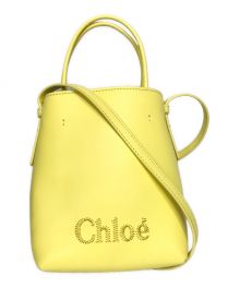 Chloe（クロエ）の古着「“chloe sense”マイクロトートバッグ」｜イエロー