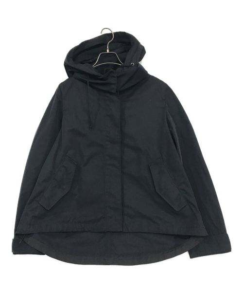 icB（アイシービー）icB (アイシービー) Reverse Twill ショートブルゾン ネイビー サイズ:SIZE　40の古着・服飾アイテム