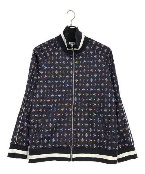 KENZO（ケンゾー）KENZO (ケンゾー) Medallion Tech Jacquard Track Jacket ネイビー サイズ:SIZE　Lの古着・服飾アイテム