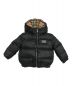 BURBERRY LONDON（バーバリー ロンドン）の古着「Reversible Hooded Down Jacket/リバーシブルフーデッドダウンジャケット」｜ブラック