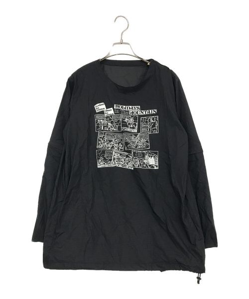 MOUNTAIN RESEARCH（マウンテンリサーチ）MOUNTAIN RESEARCH (マウンテンリサーチ) LIGHT TEE PLUS ブラック サイズ:SIZE Mの古着・服飾アイテム