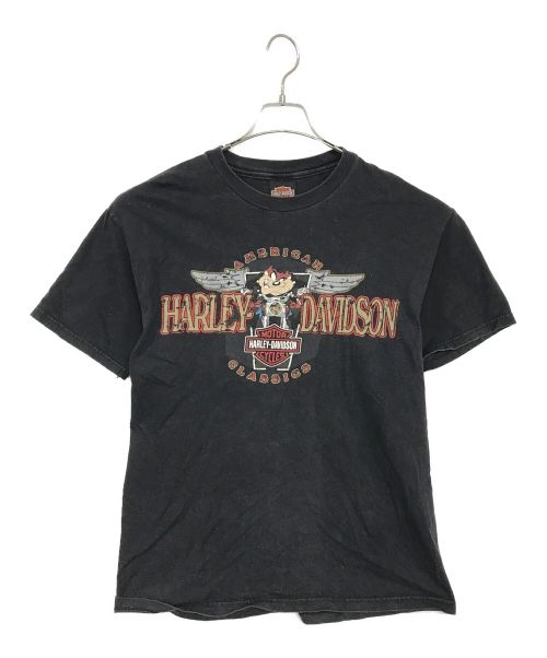 HARLEY-DAVIDSON（ハーレーダビッドソン）HARLEY-DAVIDSON (ハーレーダビッドソン) プリントTシャツ ブラック サイズ:SIZE Mの古着・服飾アイテム