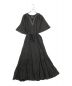 ne quittez pas（ヌキテパ）の古着「C.VOILE TIERED EMB DRESS」｜グレー