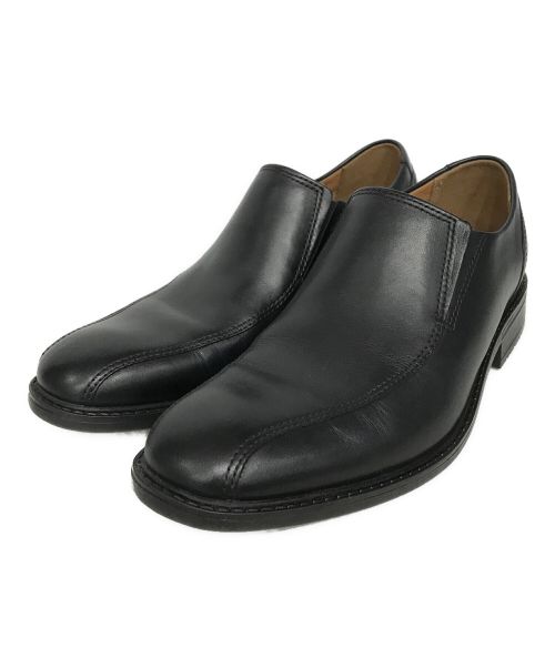 CLARKS（クラークス）CLARKS (クラークス) TRUXTON STEP レザーシューズ ブラック サイズ:SIZE US7Mの古着・服飾アイテム