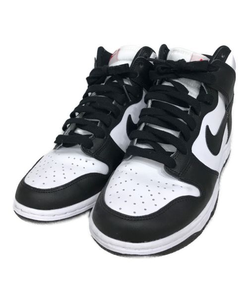 NIKE（ナイキ）NIKE (ナイキ) WMNS DUNK HIGH ホワイト×ブラック サイズ:SIZE　US7.5の古着・服飾アイテム