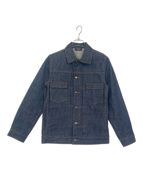 A.P.C.（アーペーセー）A.P.C. (アー・ペー・セー) デニムジャケット インディゴ サイズ:表記無しの古着・服飾アイテム