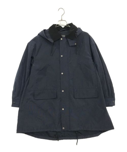 MACPHEE（マカフィ）MACPHEE (マカフィー) HUNTING DRY OX ハンティングコート ネイビー サイズ:SIZE 36の古着・服飾アイテム