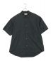 Graphpaper（グラフペーパー）の古着「BROAD S/S OVERSIZED REGULAR COLLAR SHIRT」｜ブラック