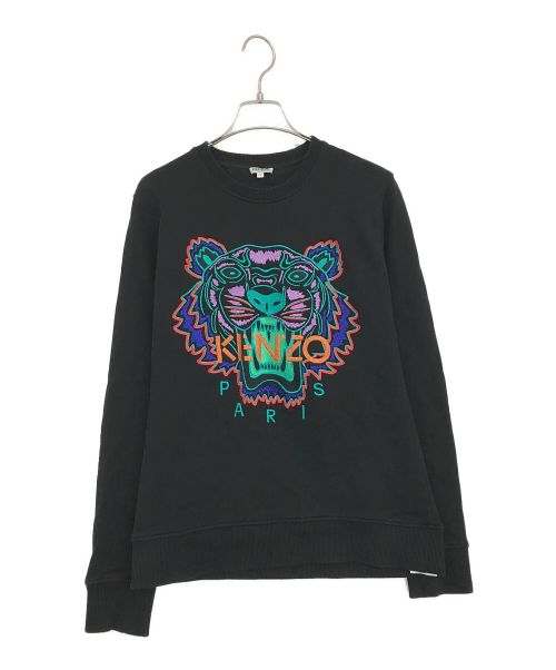 KENZO（ケンゾー）KENZO (ケンゾー) タイガー刺繍スウェット ブラック サイズ:SIZE　Sの古着・服飾アイテム