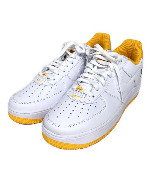 NIKE（ナイキ）NIKE (ナイキ) AIR FORCE 1 LOW RETRO QS WHITE/WHITE-UNIVERSITY GOLD ホワイト×イエロー サイズ:SIZE US10の古着・服飾アイテム