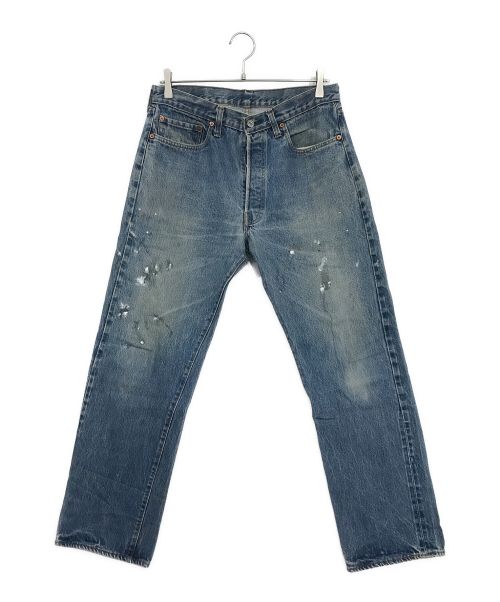 LEVI'S（リーバイス）LEVI'S (リーバイス) 501ヴィンテージペイント加工デニムパンツ インディゴ サイズ:SIZE W35の古着・服飾アイテム