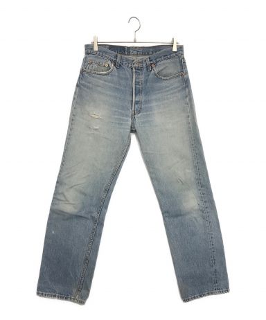 中古・古着通販】LEVI'S (リーバイス) 501ダメージデニムパンツ