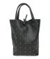 MARLON FIRENZE (マーロンフィレンツェ) SHOPPER MINI STUDS：バッグ ブラック：5800円