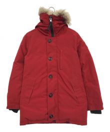 CANADA GOOSE（カナダグース）の古着「Jasper Parka /ジャスパーパーカダウンコート」｜レッド