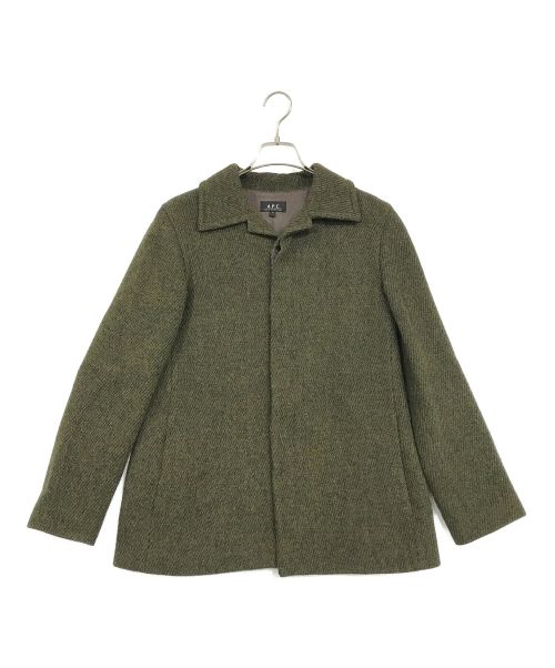 A.P.C.（アーペーセー）A.P.C. (アー・ペー・セー) ウールジャケット グリーン サイズ:SIZE　Mの古着・服飾アイテム