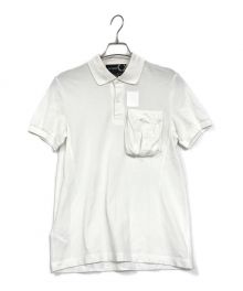 FRED PERRY×RAF SIMONS（フレッドペリー×ラフシモンズ）の古着「SPACE POCKET PIQUE SHIRT」｜ホワイト