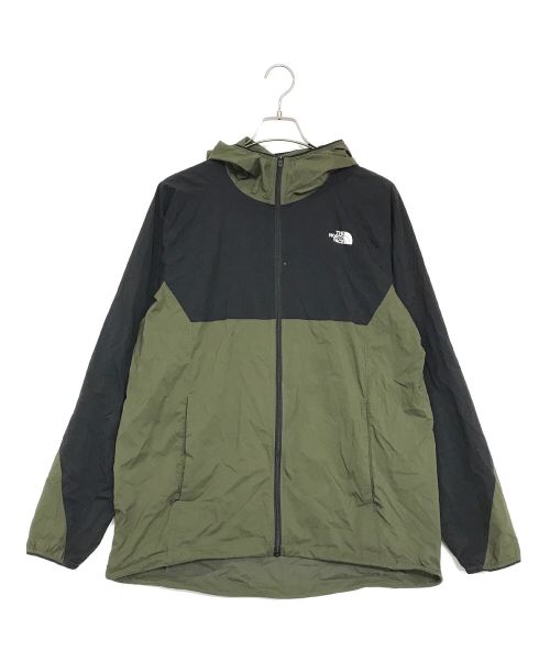 THE NORTH FACE（ザ ノース フェイス）THE NORTH FACE (ザ ノース フェイス) エニータイムウィンドフーディ カーキ サイズ:SIZE　XLの古着・服飾アイテム