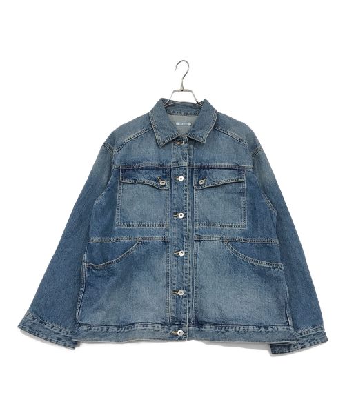 SLY（スライ）SLY (スライ) GIMMICK PK DENIM JK-B インディゴ サイズ:SIZE　Fの古着・服飾アイテム