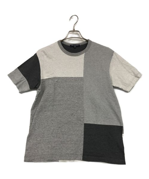 COMME des GARCONS HOMME（コムデギャルソン オム）COMME des GARCONS HOMME (コムデギャルソン オム) 綿天竺MIX Tシャツ グレー サイズ:Sの古着・服飾アイテム