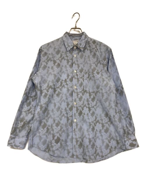 COMME des GARCONS SHIRT（コムデギャルソンシャツ）COMME des GARCONS SHIRT (コムデギャルソンシャツ) ストライプシャツ ブルー×ホワイト サイズ:SIZE Sの古着・服飾アイテム