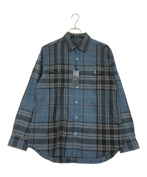 BURBERRY LONDON（バーバリーロンドン）BURBERRY LONDON (バーバリー ロンドン) 長袖シャツ ネイビー サイズ:SIZE　Lの古着・服飾アイテム