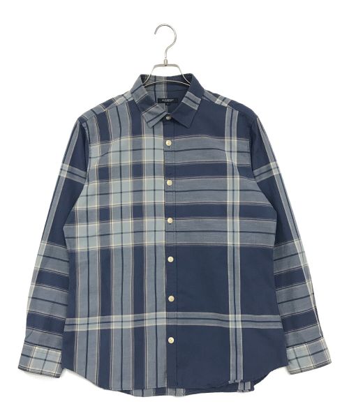 BURBERRY LONDON（バーバリーロンドン）BURBERRY LONDON (バーバリーロンドン) 長袖シャツ ブルー サイズ:Lの古着・服飾アイテム