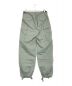 AURALEE (オーラリー) LIGHT FINX POLYESTER FATIGUE PANTS グリーン サイズ:SIZE　4：15000円