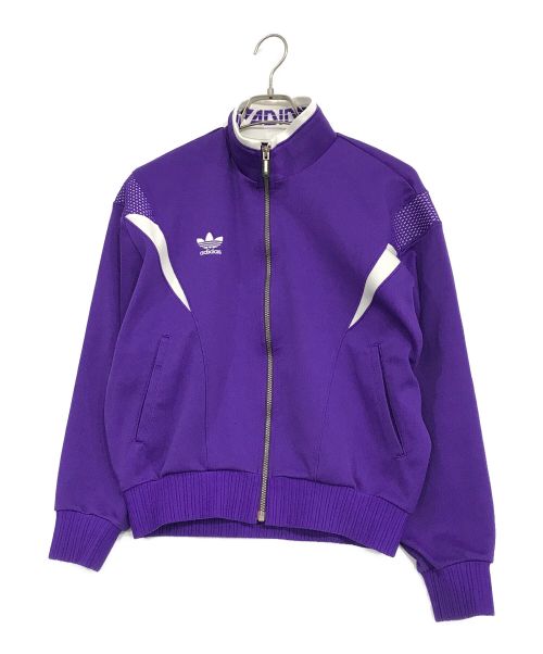 adidas（アディダス）adidas (アディダス) ヴィンテージトラックジャケット パープル サイズ:Lの古着・服飾アイテム