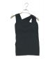 UNFIL（アンフィル）の古着「stretch organic cotton sleeveless top」｜ブラック