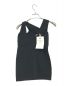UNFIL (アンフィル) stretch organic cotton sleeveless top ブラック サイズ:SIZE　1：7000円