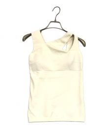 UNFIL（アンフィル）の古着「stretch organic cotton sleeveless top」｜アイボリー