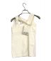 UNFIL (アンフィル) stretch organic cotton sleeveless top アイボリー サイズ:SIZE　1：7000円