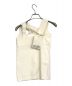 UNFIL (アンフィル) stretch organic cotton sleeveless top アイボリー サイズ:SIZE　1：4480円