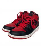 NIKEナイキ）の古着「AIR JORDAN 1 MID」｜ブラック×レッド