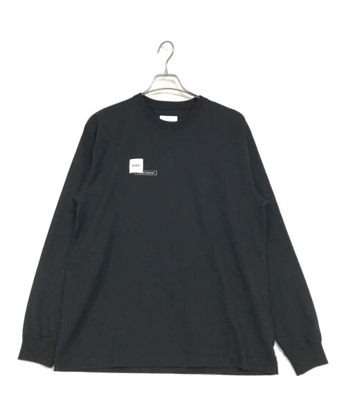 WTAPS（ダブルタップス）WTAPS (ダブルタップス) ロングスリーブカットソー ブラック サイズ:02の古着・服飾アイテム
