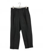 BEAMS PLUSビームスプラス）の古着「2Pleats Tropical Wool Trousers」｜グレー