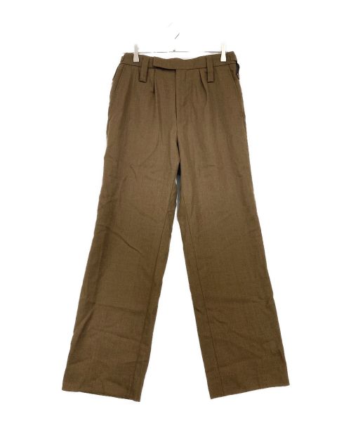 UK ARMY（ユーケーアーミー）UK ARMY (ユーケーアーミー) Barrack Dress Trousers ブラウン サイズ:76/84/100の古着・服飾アイテム