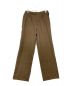 UK ARMY（ユーケーアーミー）の古着「Barrack Dress Trousers」｜ブラウン