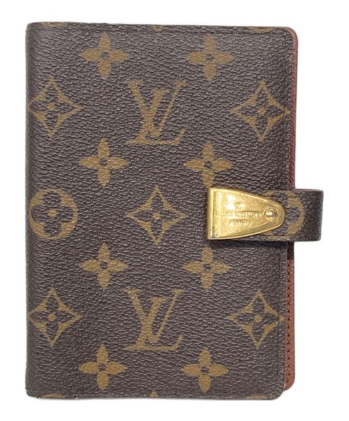 LOUIS VUITTON（ルイ ヴィトン）LOUIS VUITTON (ルイ ヴィトン) 手帳カバー ブラウンの古着・服飾アイテム