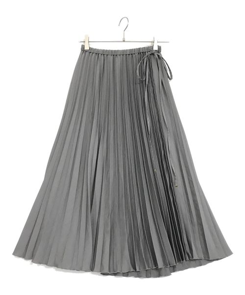 IENA（イエナ）IENA (イエナ) ライトツイルプリーツスカート グレー サイズ:SIZE 36の古着・服飾アイテム
