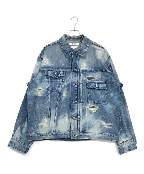 FDMTL（ファンダメンタル）FDMTL (ファンダメンタル) DENIM JACKET 10YR WASH インディゴ サイズ:SIZE 5の古着・服飾アイテム