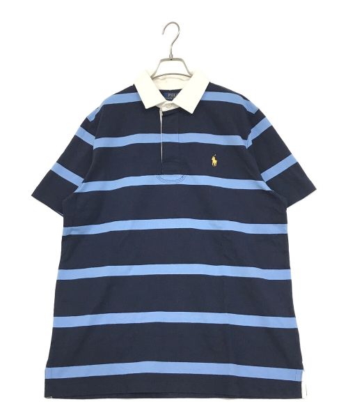 POLO RALPH LAUREN（ポロ・ラルフローレン）POLO RALPH LAUREN (ポロ・ラルフローレン) ポロシャツ ネイビー サイズ:SIZE　Lの古着・服飾アイテム