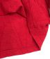 中古・古着 Yohji Yamamoto pour homme (ヨウジヤマモト プールオム) LAYERED COLLAR TURTLENECK SWEATER RED IN RED レッド サイズ:SIZE　3：16000円