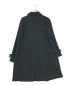 STEVEN ALAN (スティーブンアラン) MELTON PATCH BAL COLLAR COAT ブラック サイズ:SIZE　L：9000円