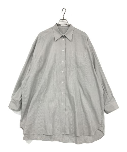 Maison Margiela（メゾンマルジェラ）Maison Margiela (メゾンマルジェラ) オーバーサイズシャツ グレー サイズ:XXSの古着・服飾アイテム