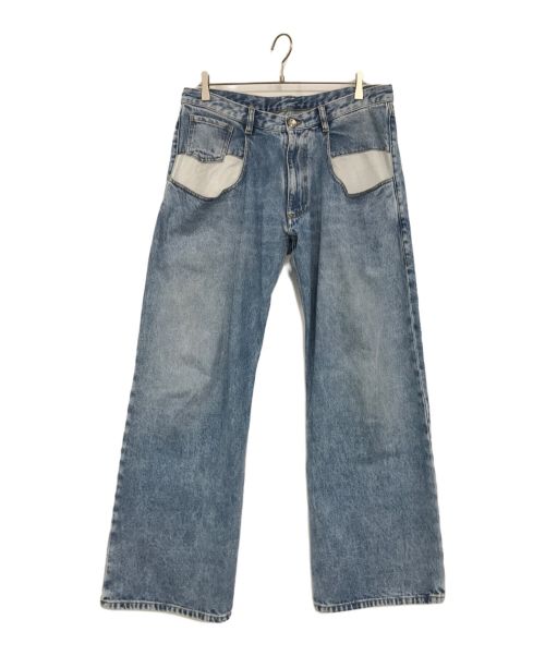 Maison Margiela（メゾンマルジェラ）Maison Margiela (メゾンマルジェラ) Straight Jeans /デニムパンツ インディゴ サイズ:46の古着・服飾アイテム