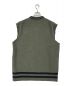 Maison Margiela (メゾンマルジェラ) OVERSIZED KNIT VEST/ニットベスト グリーン サイズ:S：31000円