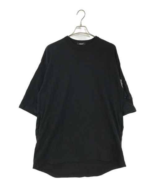 UNDERCOVER（アンダーカバー）UNDERCOVER (アンダーカバー) 度詰アーミー BIG TEE ブラック サイズ:3の古着・服飾アイテム